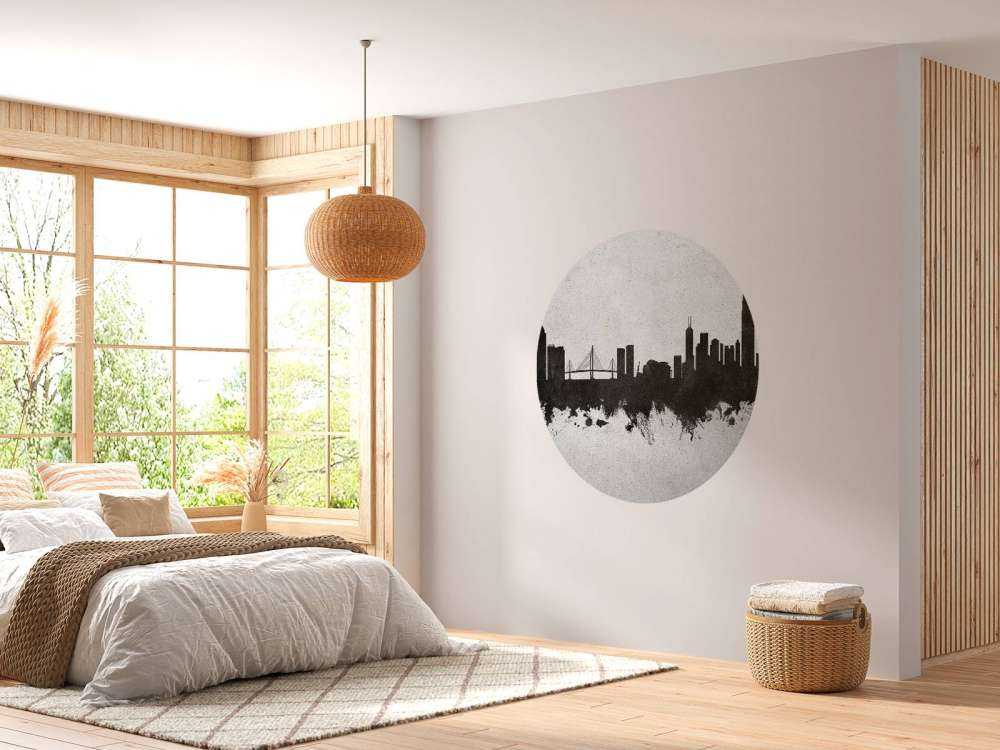 Akwarela panorama, Hongkong