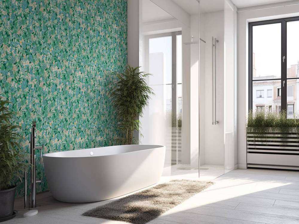 Floral Blossom Green