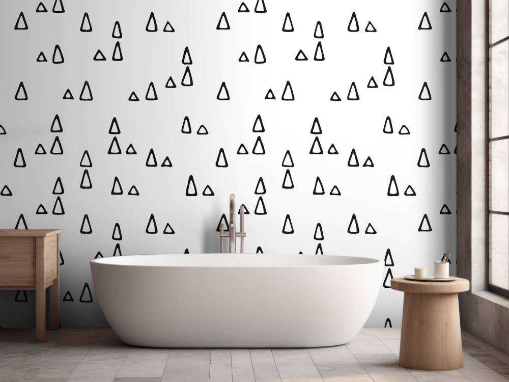 Trójkąty czarno-białe