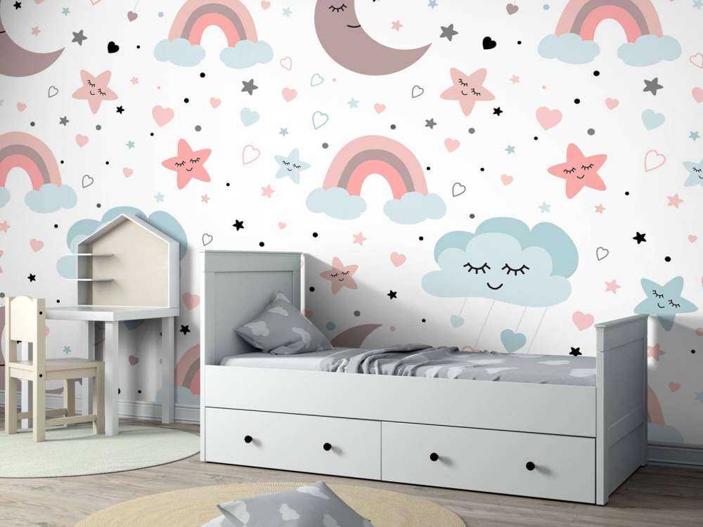 Chmury, księżyce i tęcze