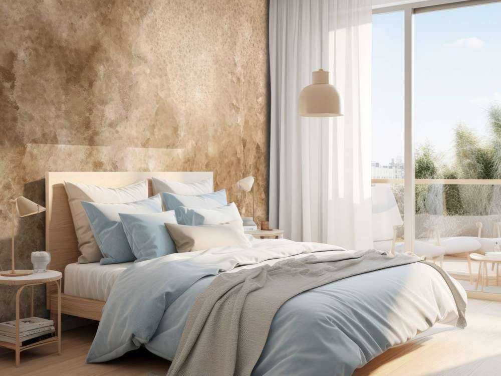 Jasnobrązowy marmur