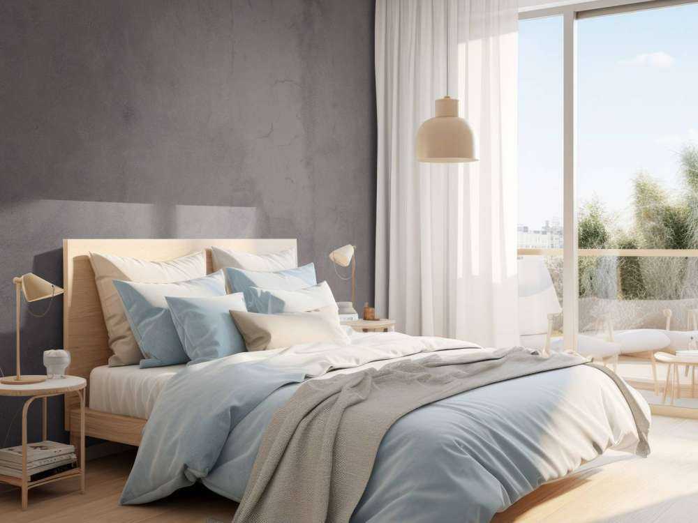 Szary brązowy beton Davy'ego