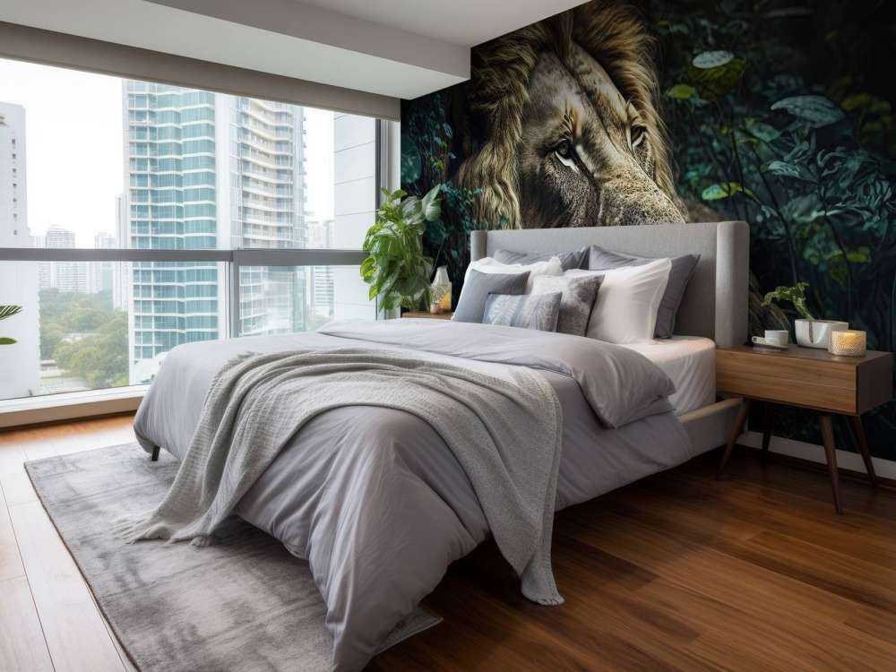 Król lew w dżungli