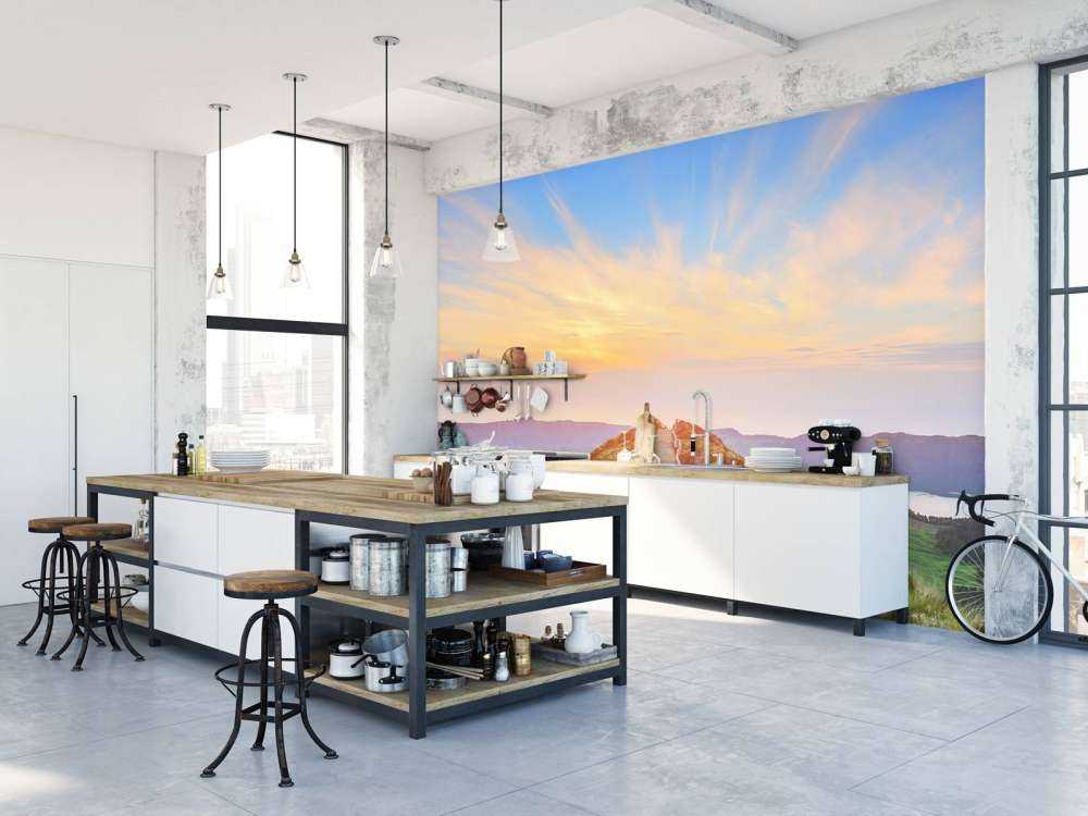 Piękny obszar górski w Portugalii