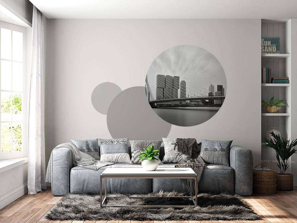 Mostek Erasmusa czarno-biały 