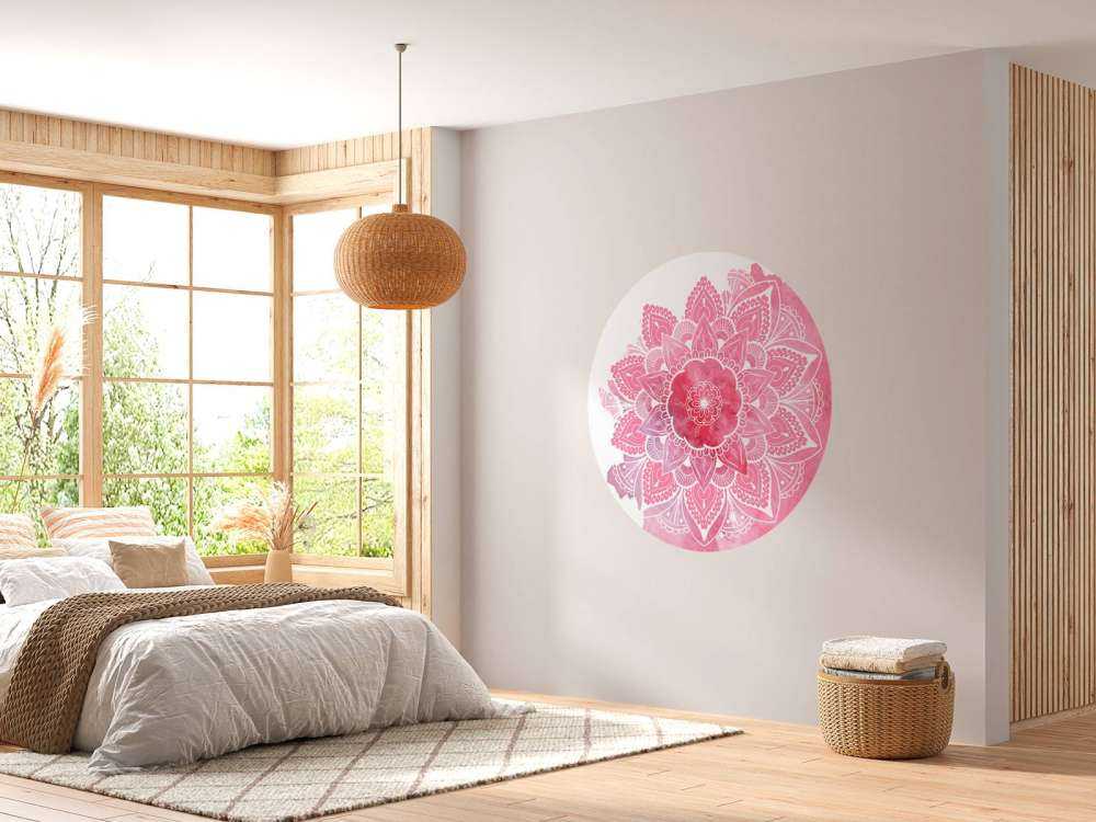 Mandala z motywem kwiatowym