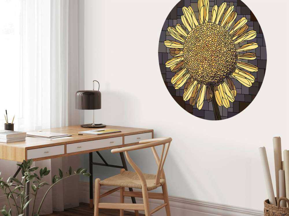 Żółty kwiat rumianku