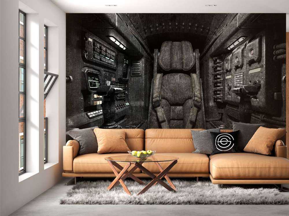 Krzesło w statku kosmicznym