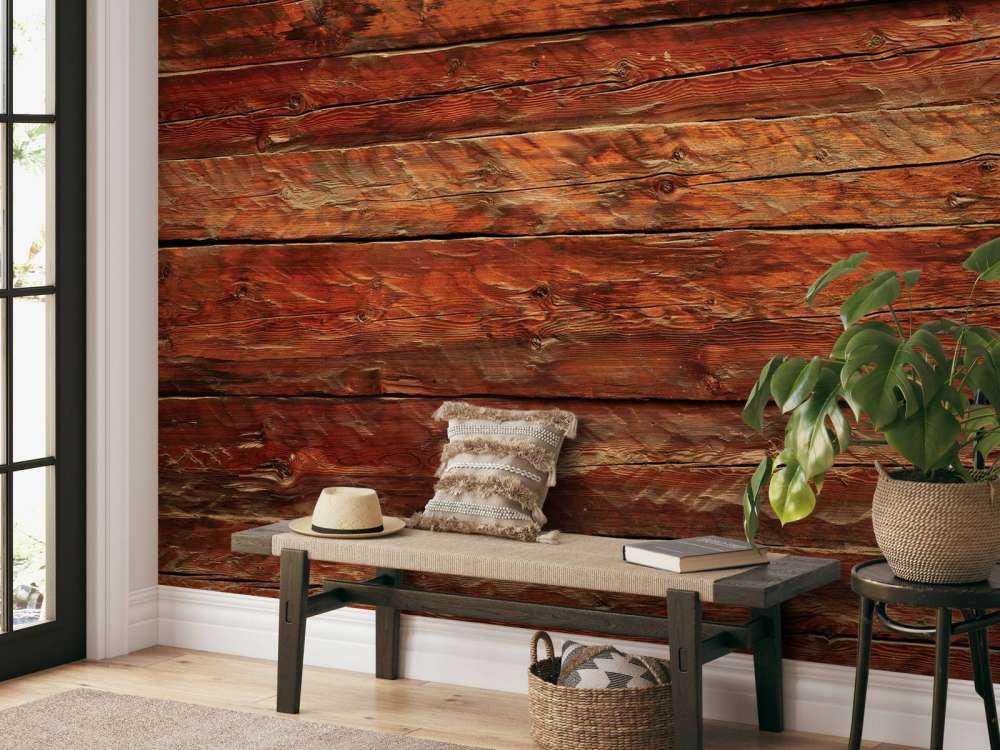 Drewno o chropowatej strukturze