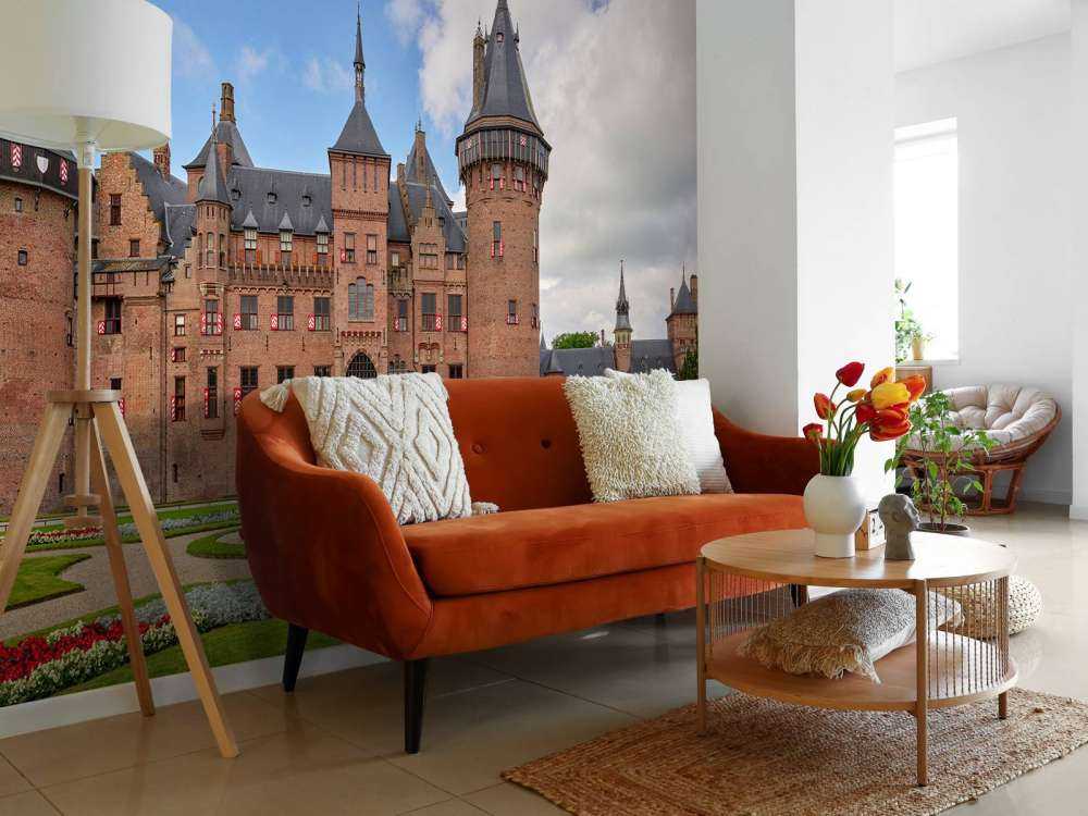 Zamek de Haar od frontu