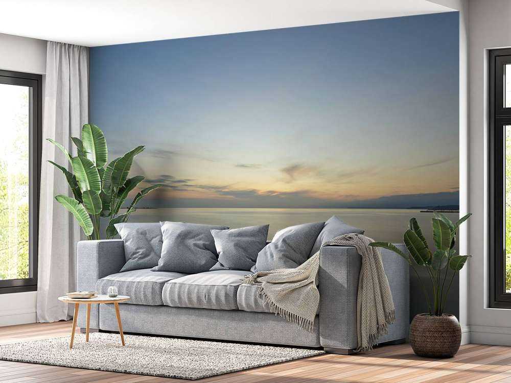 Wschód słońca wybrzeżu 