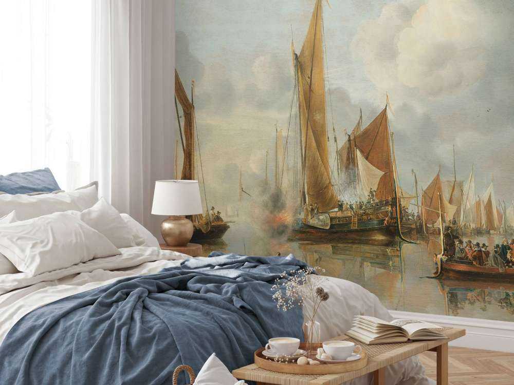 Pozdrowienia rządowe floty śródlądowej.