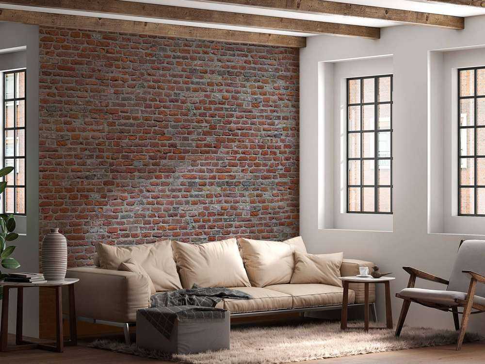 Odrestaurowana ściana