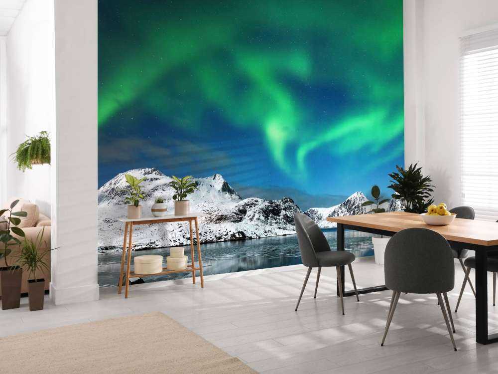 Zorze polarne w Norwegii