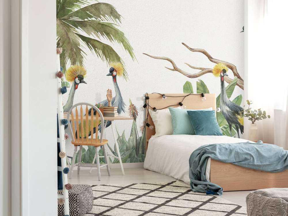 Dżungla z żurawiami