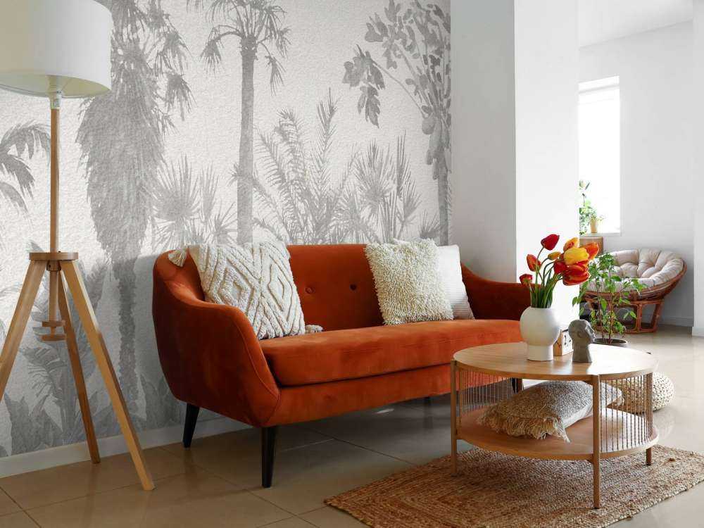 Dżungla w odcieniach szarości