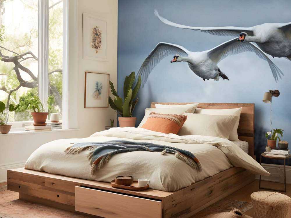 Latające łabędzie