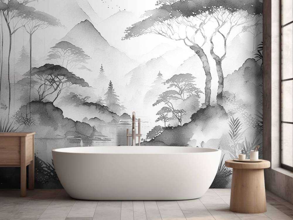 Jezioro Górskie w Mglistej Tuszy