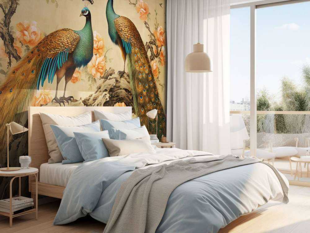 Taniec Pawia w Blasku Kwiatów