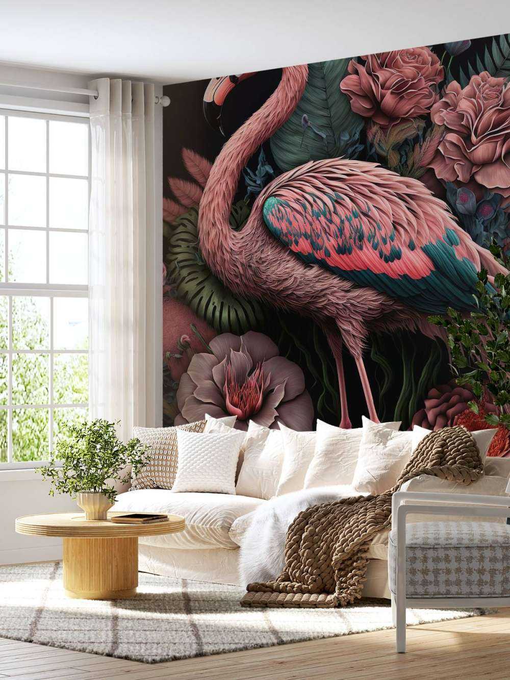 Noc Kwiatowej Prachty Flamingów