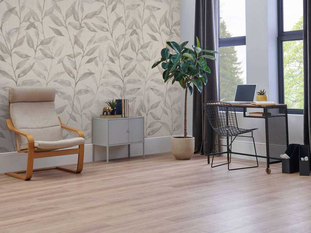 Liście pnące Japandi - jasnobrązowy