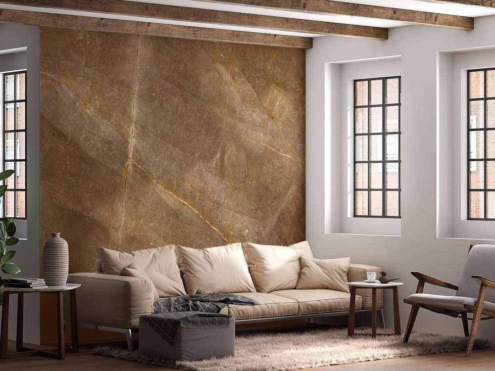 Naturalny brązowy marmur