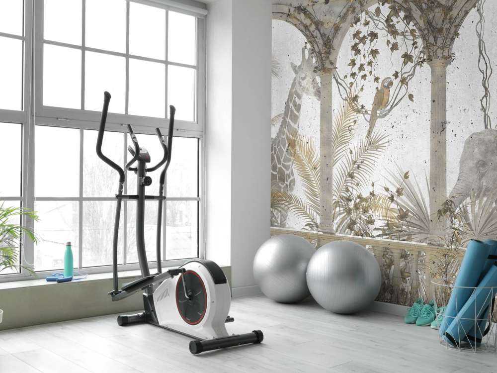 Opuszczony budynek w dżungli