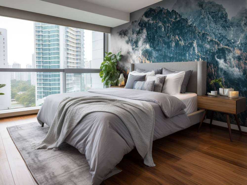 Fog in the mountains