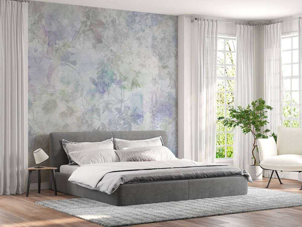 Ogród akwarelowy Fioletowy