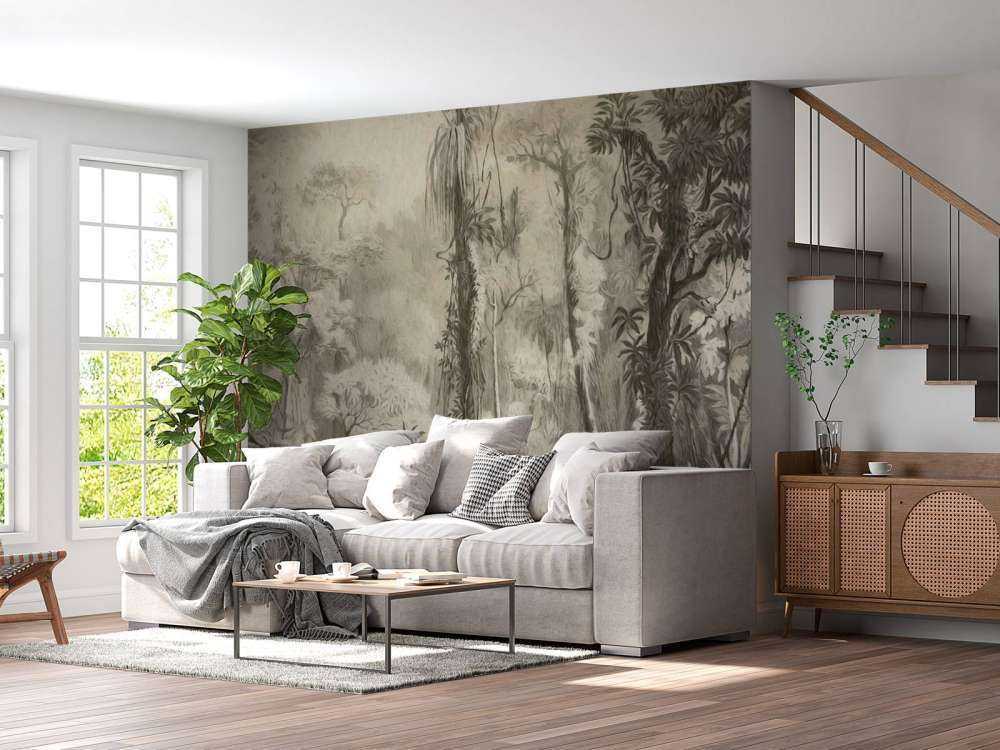 Las tropikalny - brązowy