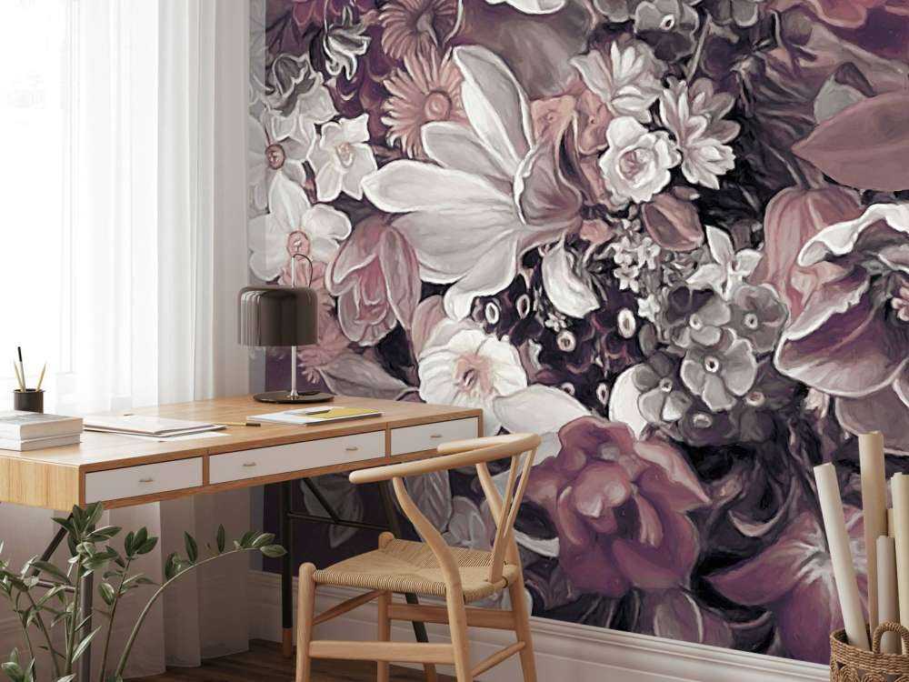 Jasna vintage czerwień