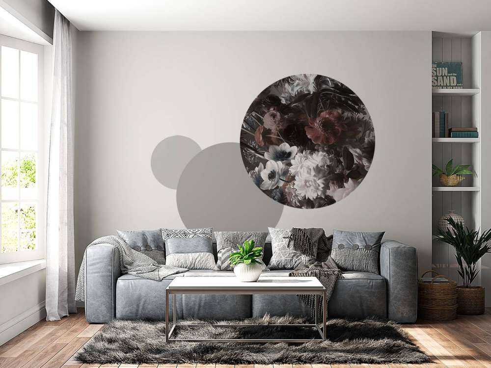 Duży bukiet z anemonami różowymi