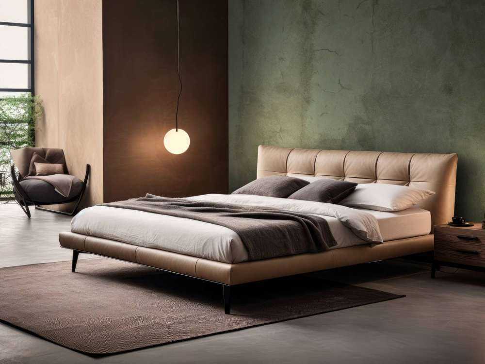 Zielony beton z zamaszystymi pęknięciami