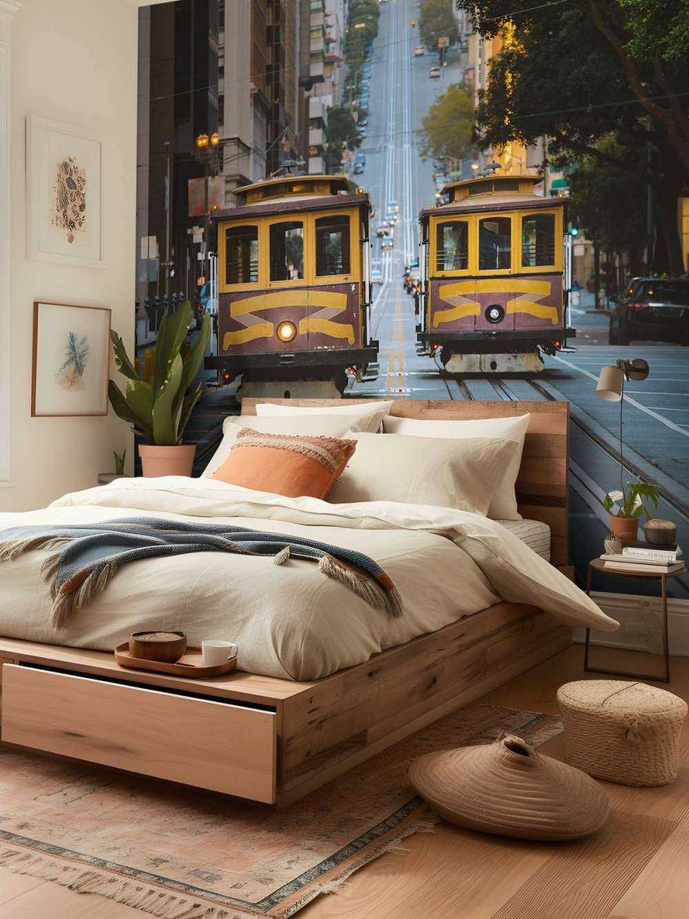 Żółte tramwaje w San Francisco USA