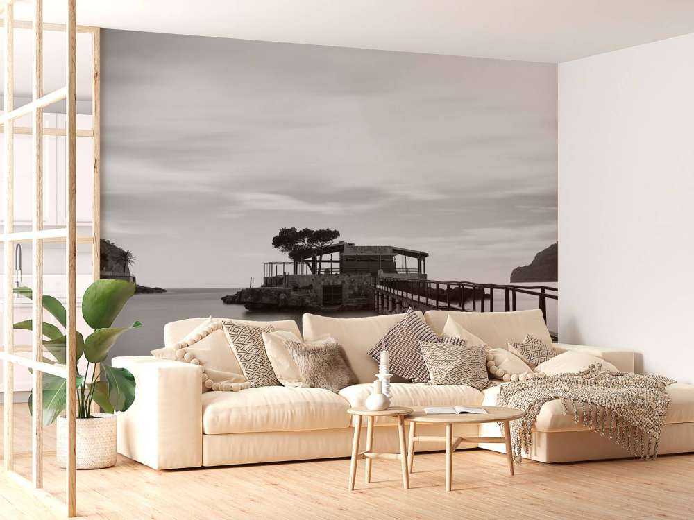 Rusztowanie na wyspie