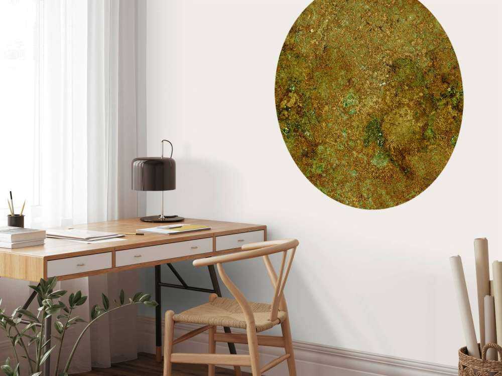 Struktura w kolorze złotym