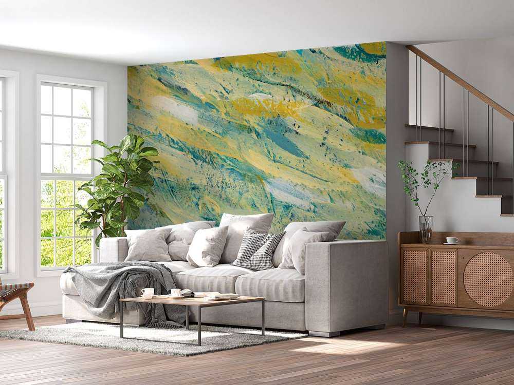 Kolorowe paski farby