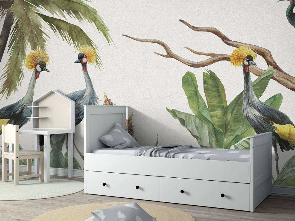 Dżungla z żurawiami