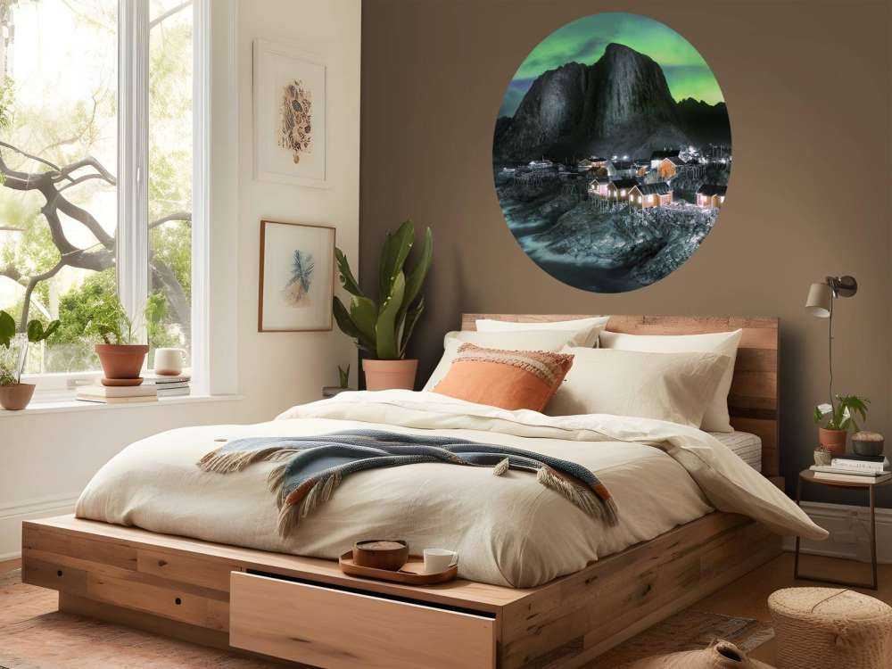 Zorze polarne nad Hamnøy