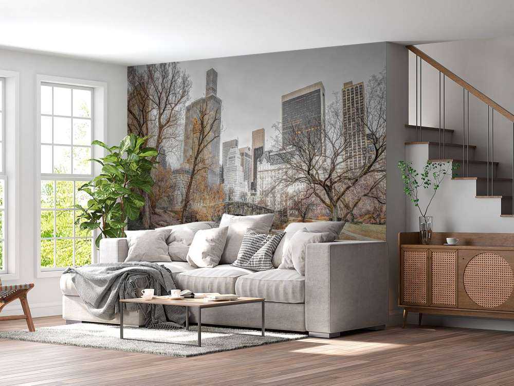 Park Centralny w zimie