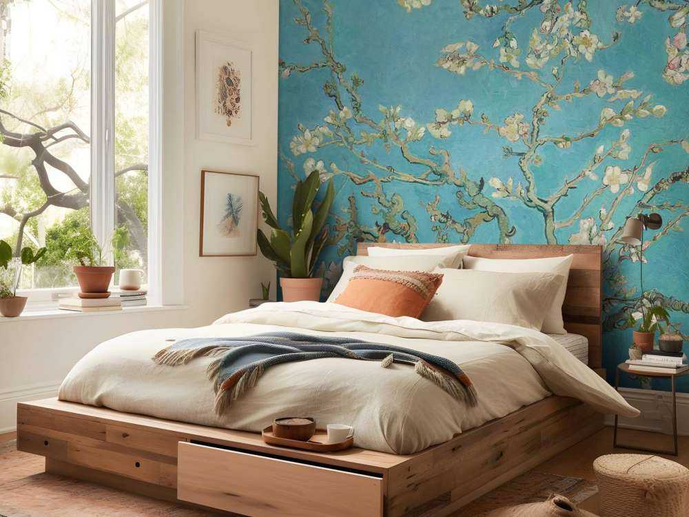 Malowany kwiat migdałowca (Van Gogh)