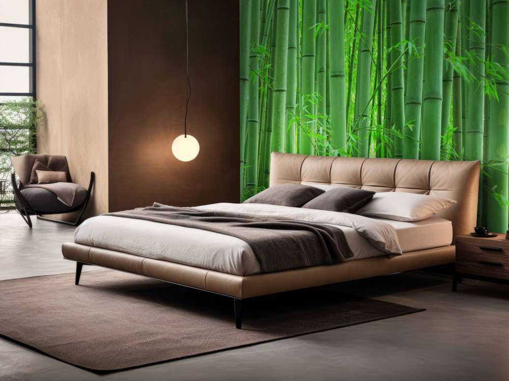 Zbliżenie na las bambusowy