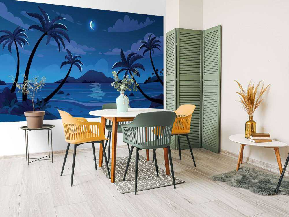 Piękny widok w nocy