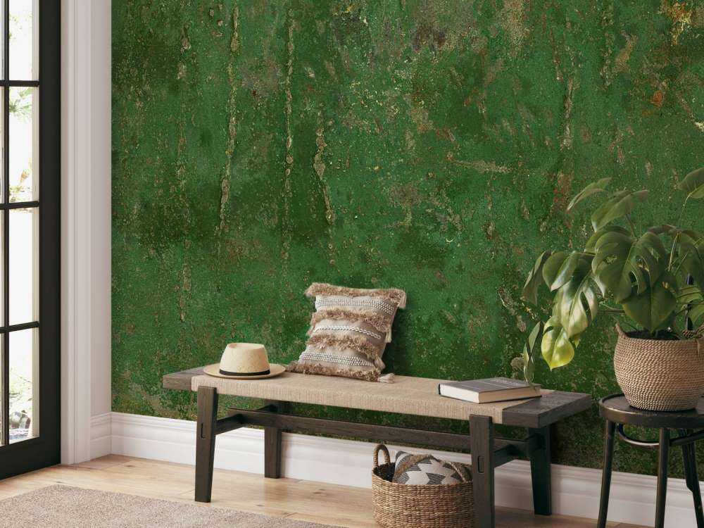 Zielony utleniony metal