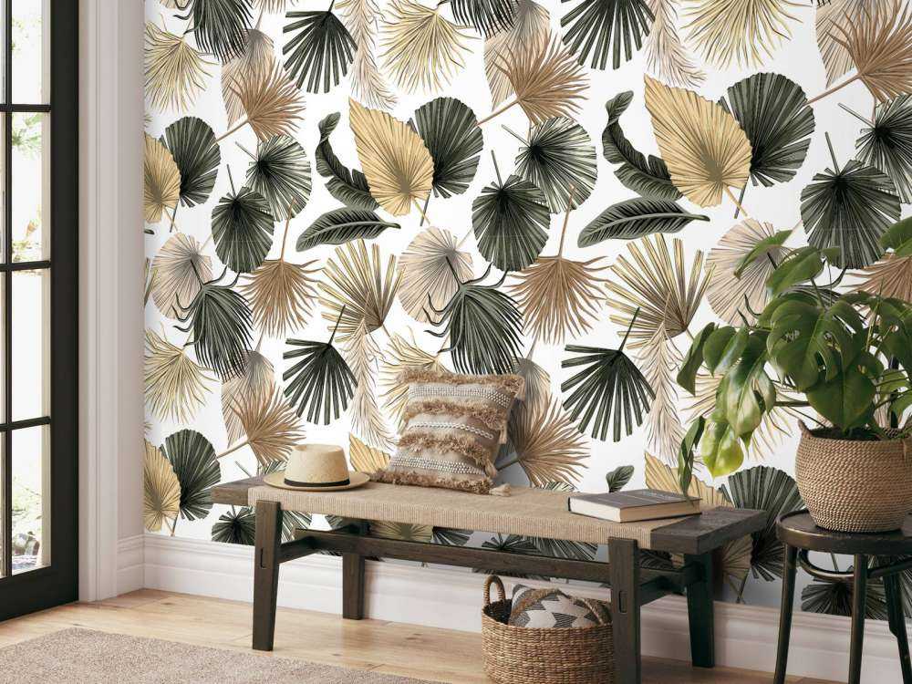 Suszone liście palmowe