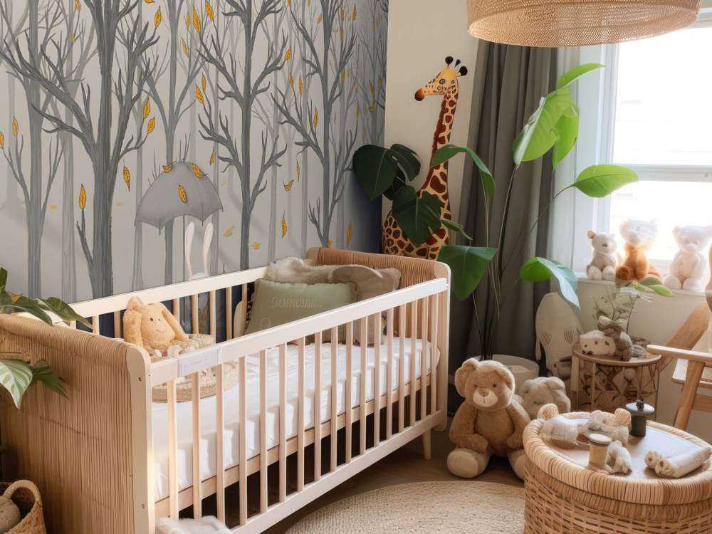 Królik pod liśćmi