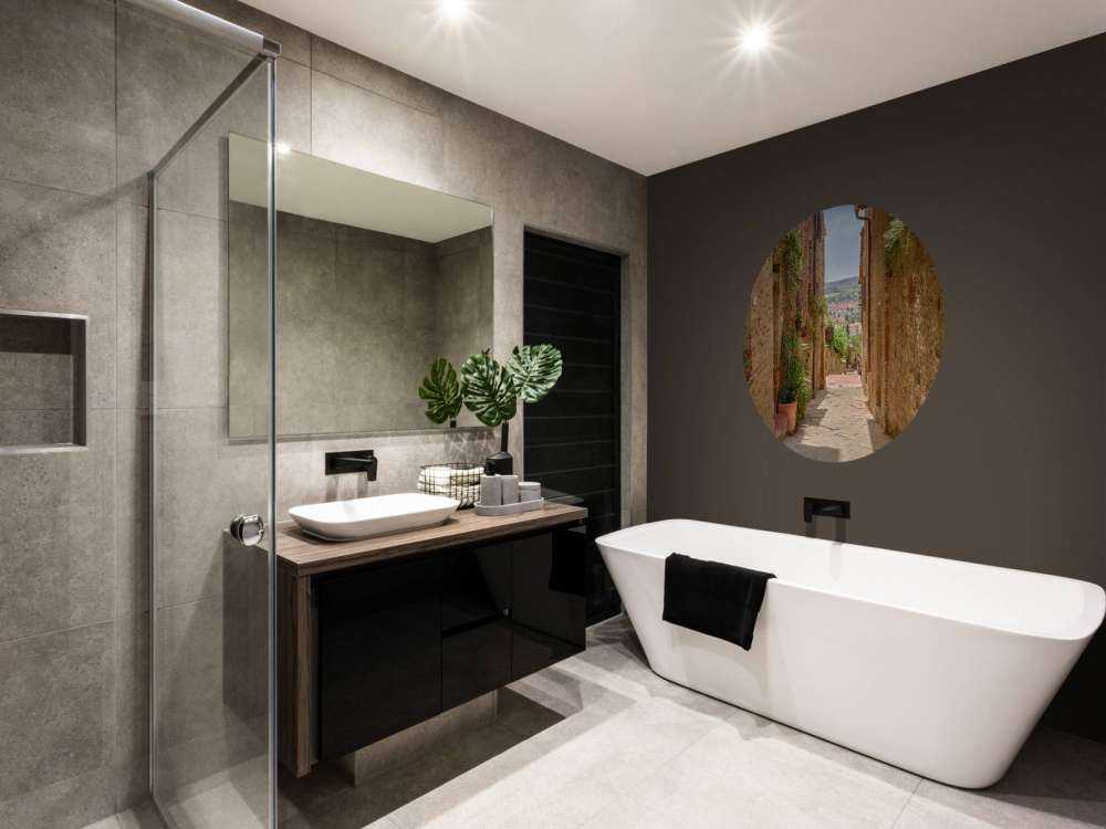 Szeroki widok na ulicę