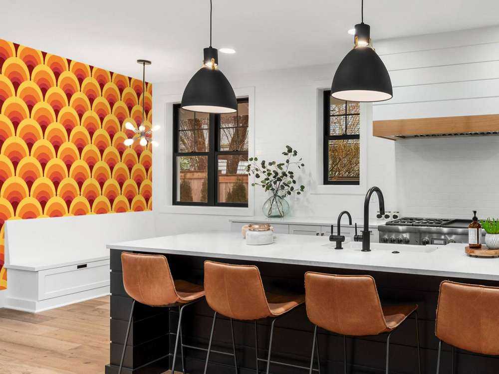 Kolorowe figurki w stylu retro