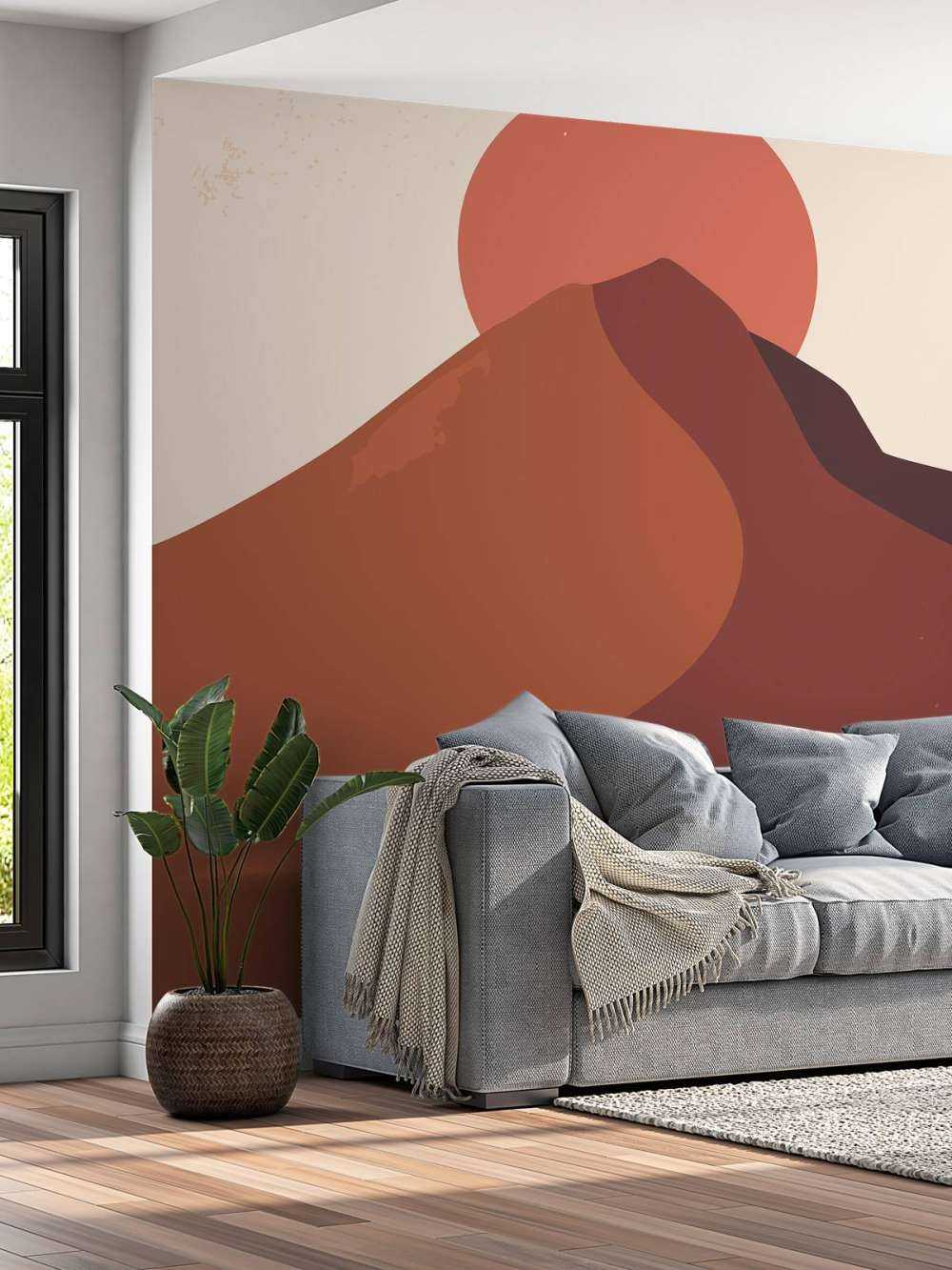 Pejzaż abstrakcyjny