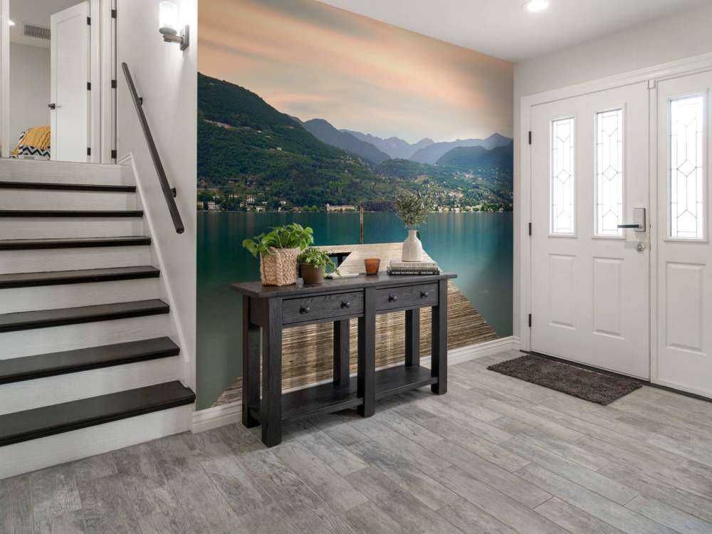 Molo nad jeziorem Garda